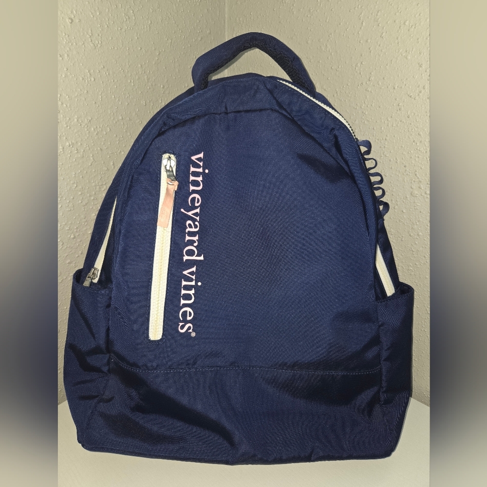 Vineyard Vines Navy Backpack